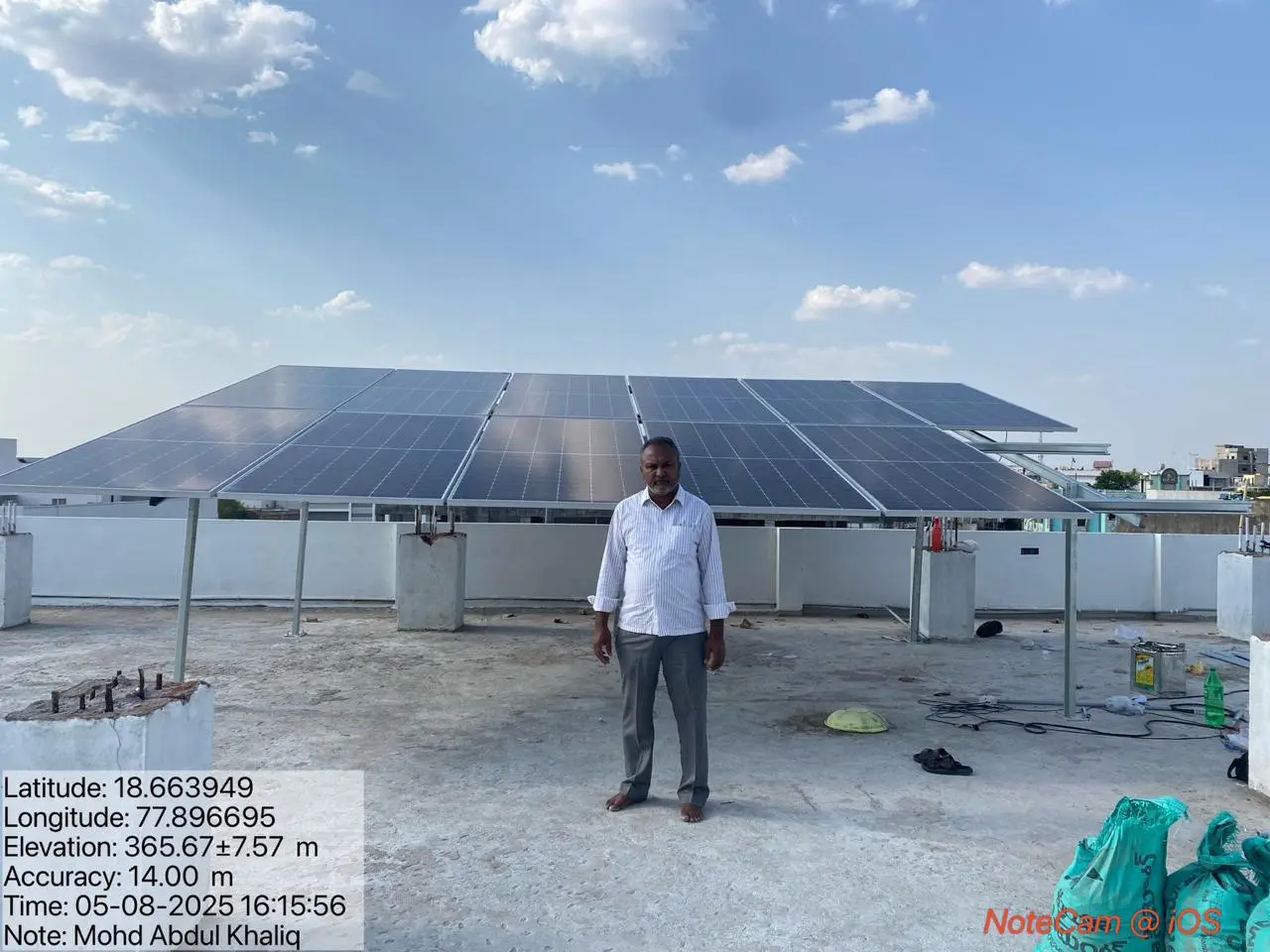 Ground Mounted Plant